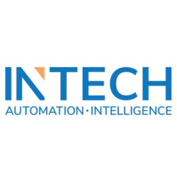 intech-automation-intelligence-logo INTECH logo in blue with an orange triangle accent and the tagline "AUTOMATION • INTELLIGENCE" underneath.